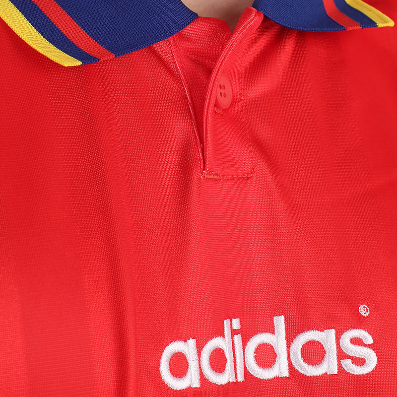 мужская красная футболка adidas Spain Jersey CE2340 - цена, описание, фото 3
